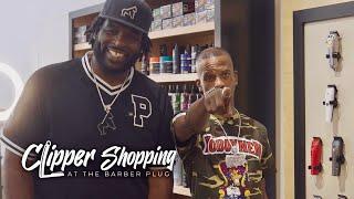 Charleston White Goes off on Barbers while Clipper Shopping at The Barber Plug