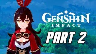 Genshin Impact - Gameplay Walkthrough Part 2 Male No Commentary PS4 PRO