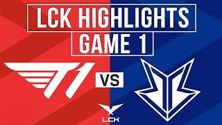 T1 vs BRO Highlights Game 1  LCK 2024 Summer  T1 vs OK BRION