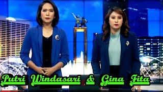 Putri Windasari & Gina Fita in PETANG KABAR - TVOne Monday 5 February 2024