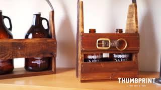 Thumbprint Craft Beer Market - Growler Carriers Promo