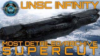 UNSC Infinity  Most Detailed SUPERCUT