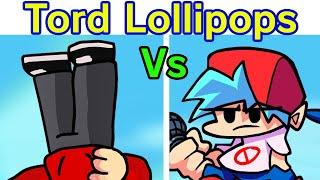 Friday Night Funkin - VS Tord Expanded Lollipops Song FNF Mod Eddsworld Tords Worst Nightmare