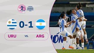URUGUAY vs. ARGENTINA 0-1  RESUMEN  CONMEBOL SUB20 FEM  FASE DE GRUPOS