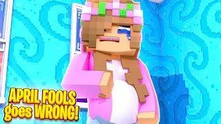 APRIL FOOL PRANK GOES WRONG  Minecraft Little Carly.