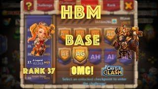 Castle Clash HBM AG 5 with WallaWalla  Victory  Rank 37  How to setup