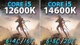 Intel i5-12600K vs i5-14600K  Test in 9 Games