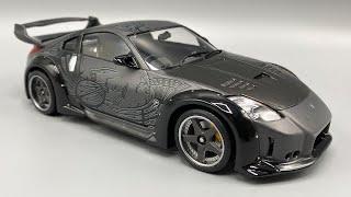 Building DKs Nissan 350Z From The Fast and the Furious Tokyo Drift in Scale  Full Build