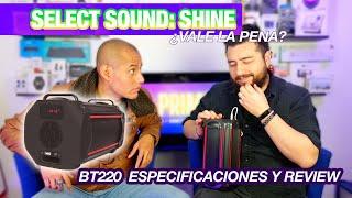 Bocina Bluetooth Select Sound BT220 SHINE - Review En Español
