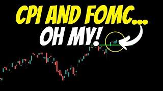 How to Trade CPI and FOMC Tomorrow OH MY