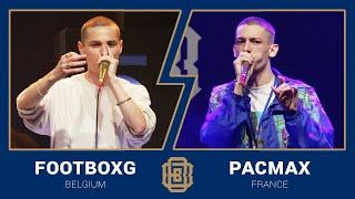 Beatbox World Championship  FootboxG vs PACmax  Mens Final 2023