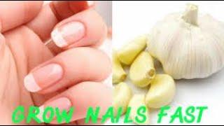 How to Grow Your Nails FASTER and LONGER using GARLICdream nails