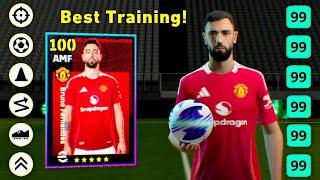 Free Bruno Fernandes Best Training Guide  efootball 2024 Mobile