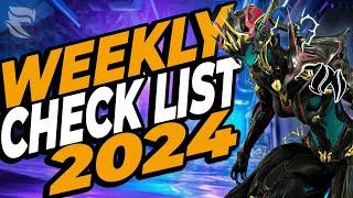 Warframe 15 BEST Weekly & Daily Activities 2024