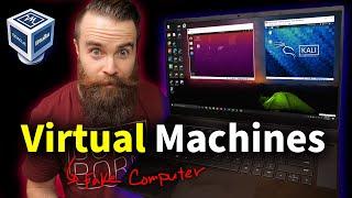 you need to learn Virtual Machines RIGHT NOW Kali Linux VM Ubuntu Windows