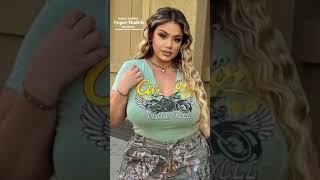 Stephanie Gonzalez Curvy Plus size Model Bio Height Weight Family Facts Boy Friends.