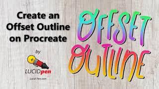 Create an Offset Outline in Procreate