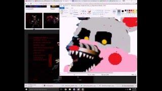 fnaf world nightmare mangle speed edit