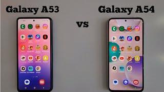 Samsung A54 VS Samsung A53  Speed Test