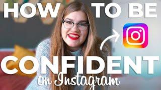 how to be CONFIDENT on camera for Instagram 