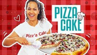 How To Make A PIZZA CAKE  Candy Toppings & Br˚lÈed Crust  Yolanda Gampp  How To Cake It