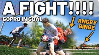 ANGRY GINGE FOUGHT ME IN A CHARITY MATCH - Feat. ChrisMD - GoPro In The Goal - Goalkeeper POV