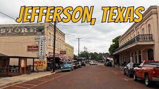 Jefferson Texas Drive with me through a Texas town