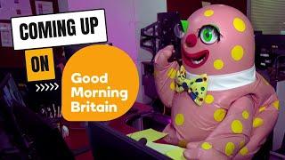 Coming Up On Good Morning Britain - Noel Edmonds and Mr Blobby 4K