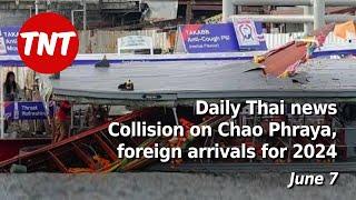 Boats collide upper house election  overloaded baht buses - June 7