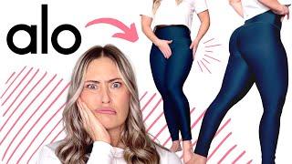 NEW ALO YOGA LEGGING TRY ON REVIEW  78 HIGH WAIST AIRLIFT LEGGING HAUL