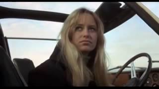 Susan George upskirt. Flash of knickers in Straw Dogs 1971