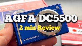 How good is the viral Agfa Photo DC5500 ?  Camera test review 2024