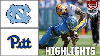 Pittsburgh Panthers vs. North Carolina Tarheels  Full Game Highlights  ESPN College Football