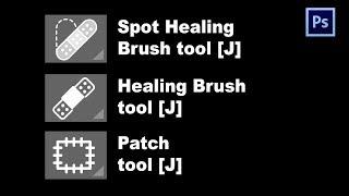 photoshop cc 2018how to use spot healing brush toolhow to use patch tool.HD