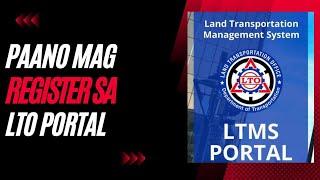 PAANO MAG REGISTER SA  LTO PORTAL  CDE EXAM LTO RENEWAL