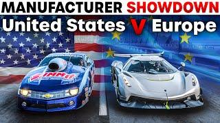 Forza Horizon 5  USA VS Europe  Manufacturer Showdown