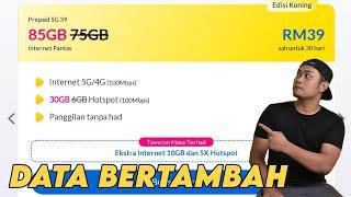 Prepaid CelcomDigi Edisi Kuning Naik 10GB? Apa Seh?