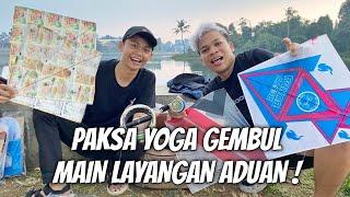 PERTAMA KALI PAKSA YOGA GEMBUL MAIN LAYANGAN ADUAN  JARI LANGSUNG KEBELER..