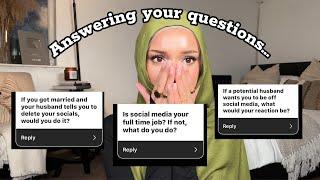 Answering your questions… Q&A  Maryam Malik