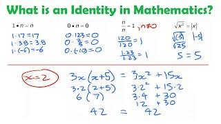 What is an Identity in Mathematics? • 6.1b PRE-CALCULUS 12