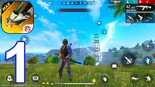 Free Fire MAX - Gameplay Part 1 Tutorial Battle Royale Solo Win iOS Android