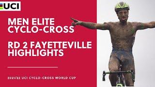 Round 2 Men Elite Highlights  202122 UCI CX World Cup - Fayetteville