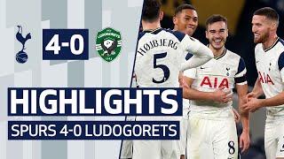 HIGHLIGHTS  SPURS 4-0 LUDOGORETS  Harry Winks INCREDIBLE 56-yard goal