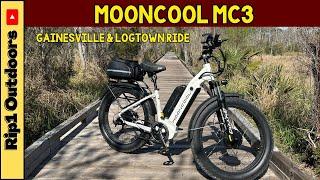 Logtown ride on the Mooncool MX3  #mooncool #ebike #electricbike