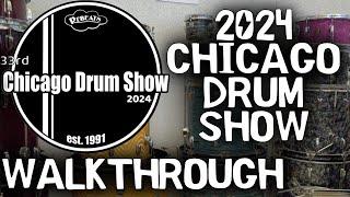 Walkthrough of the 2024 Chicago Drum Show  - Everything