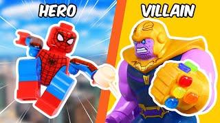 I built a LEGO SUPERHERO UNIVERSE…