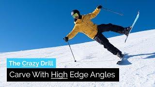 A Crazy Ski Drill to Carve With High Edge Angles  Drill Bits