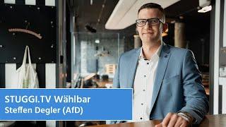 AfD-Kandidat Steffen Degler in der STUGGI.TV-Wählbar  STUGGI.TV