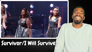 GLEE - Full Performance of SurvivorI Will Survive from Hold on to Sixteen  REACTION