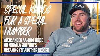 Aleksander Aamodt KILDE talks about Mikaela SHIFFRIN Special Number  FIS Alpine
